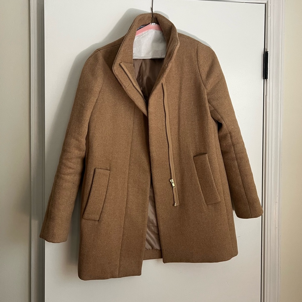 J Crew Peacoat Tan Size 00 (fits like an XS-S)